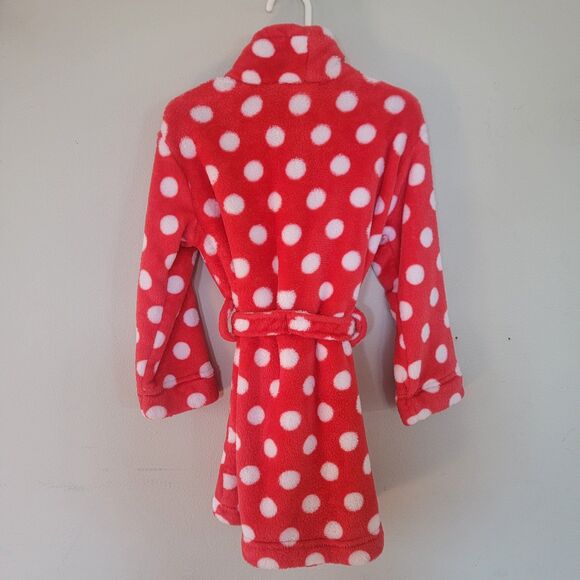 Minnie Mouse Fleece Robe Size 4T/5T - Picture 2 of 4